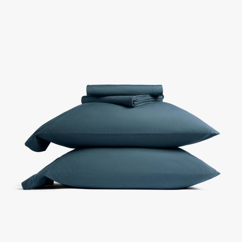 Parachute - King Casual Organic Cotton Sheet Set Cove - Parach Cove